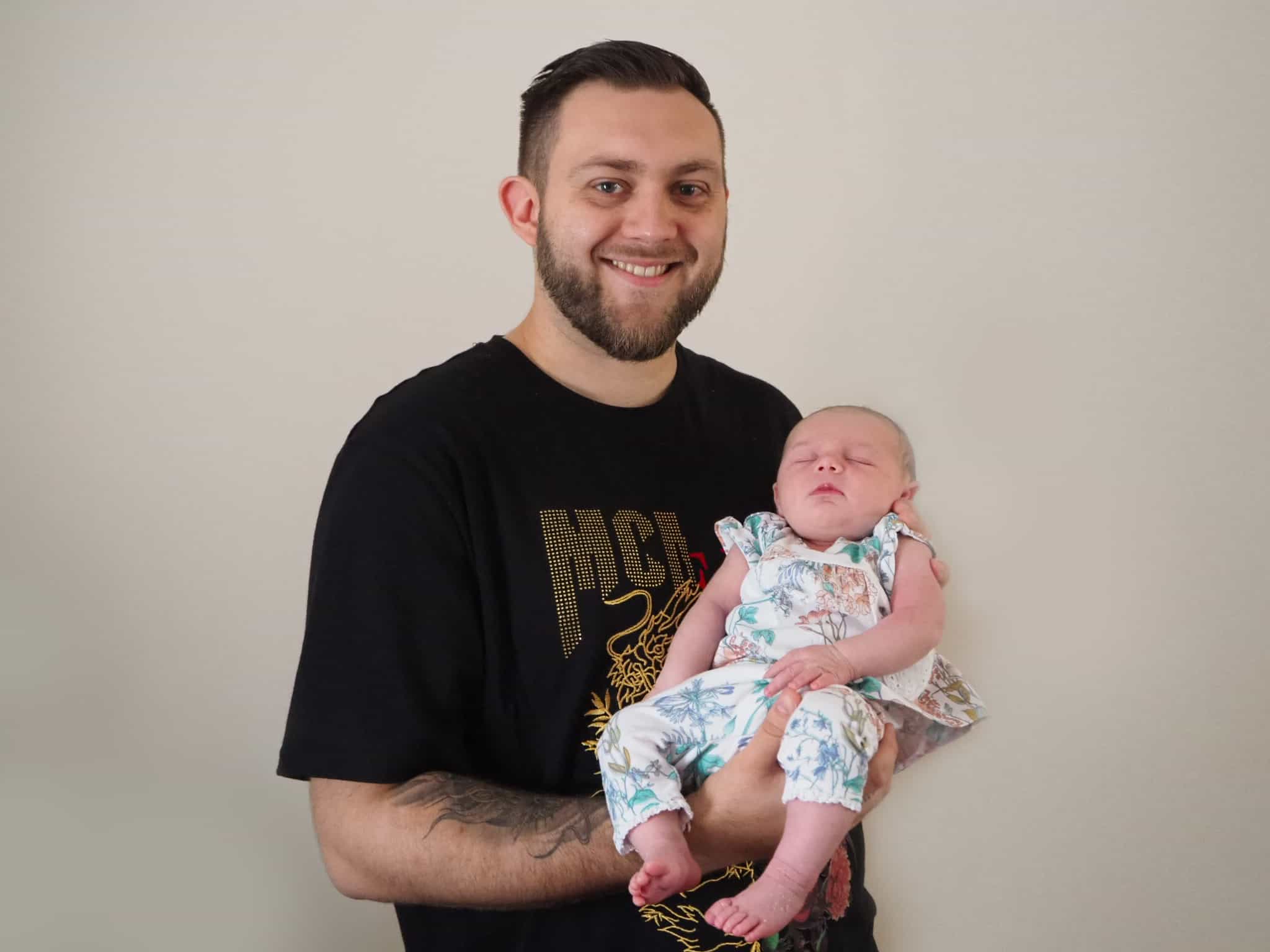 Adam Hovey – Graphic Designer and now a Dad….